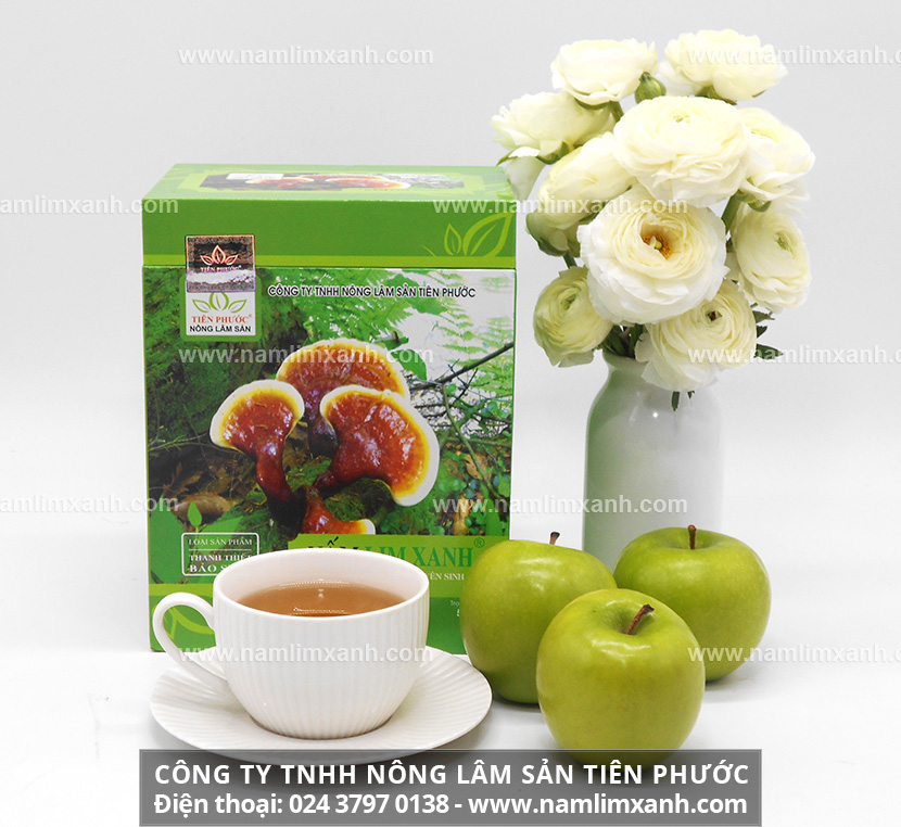 Sản phẩm nấm lim xanh Thanh Thiết Bảo Sinh chính hãng